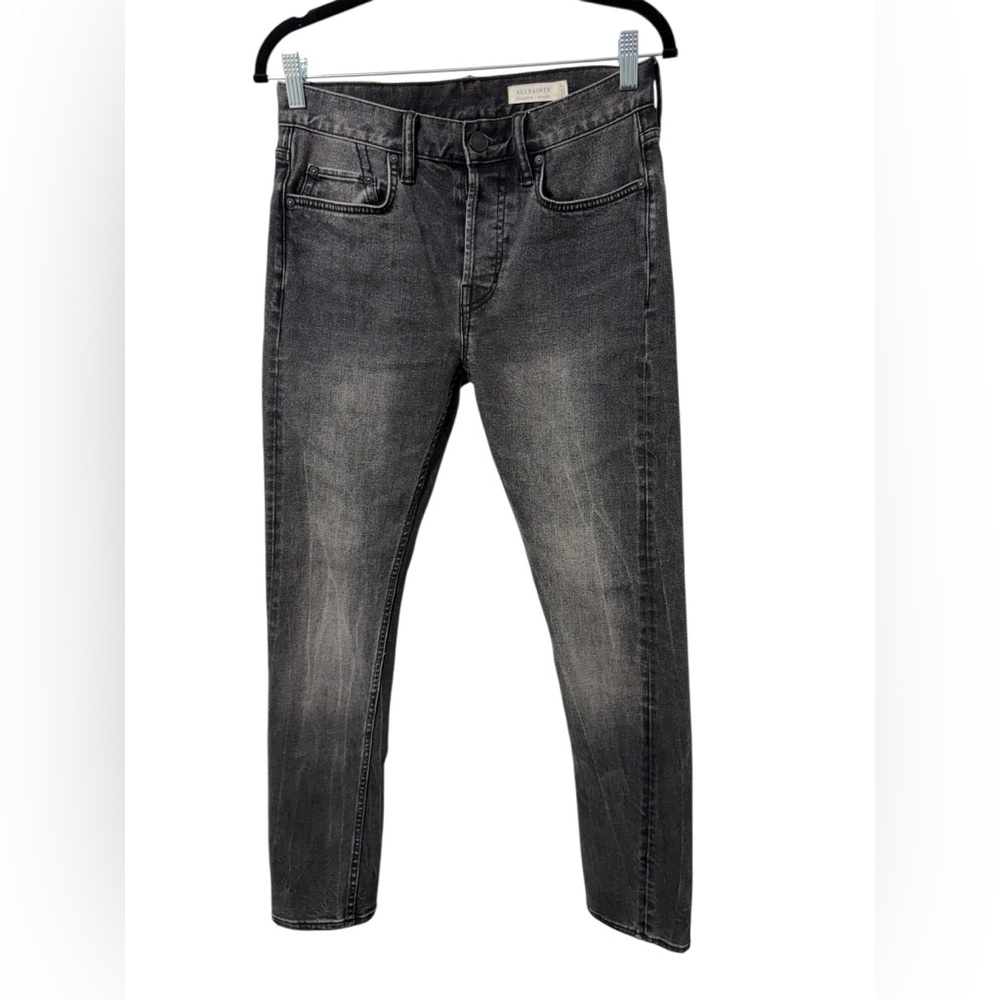 All Saints women’s  black wash Skinny Jeans size 28